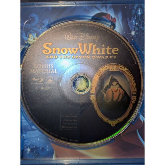 Disney's Snow White & The Seven Dwarfs Diamond Edition 2 BluRay Discs Slip Cover - Picture 10 of 11